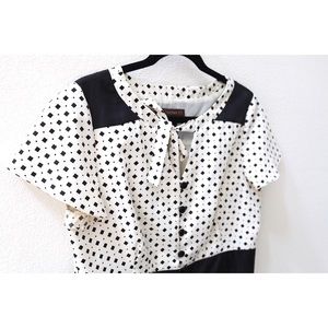 Size 14 Chadwick’s early 90’s Fit & Flare Dress